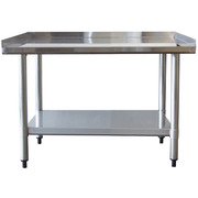 Sportsman Upturned Edge Stainless Steel Work Table 24" x 36" SSWT36